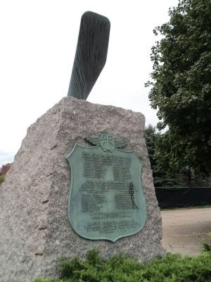 Early Bird Monument (Back Side) image. Click for full size.
