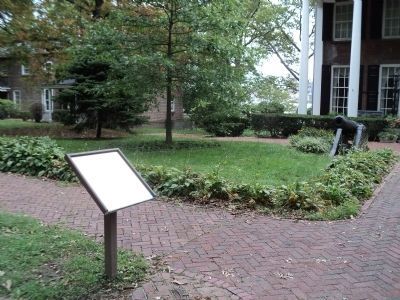 Marker on Governors Island. Click for full size. Marker on Governors Island image. Click for full size.