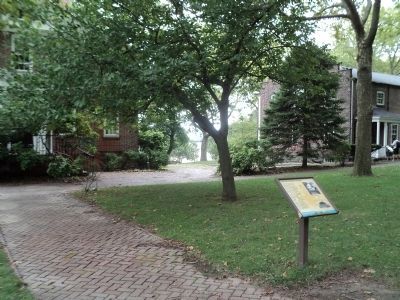 Marker on Governors Island image. Click for full size.