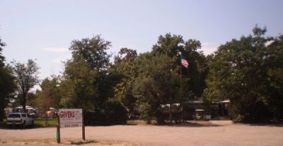 View of the Campgrounds at the Hot Springs from Highway 78. Click for full size. View of the Campgrounds at the Hot Springs from Highway 78 image. Click for full size.