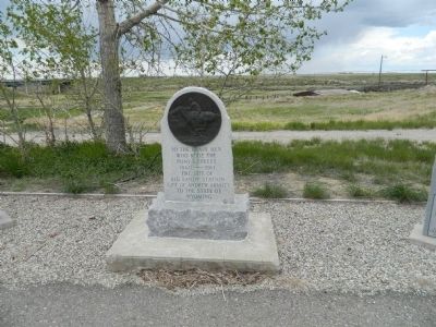 To the Brave Men Who Rode the Pony Express Marker image. Click for full size.