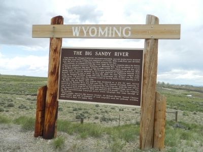 The Big Sandy River Marker image. Click for full size.