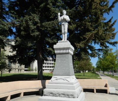 Wyoming Spanish American War Monument image. Click for full size.