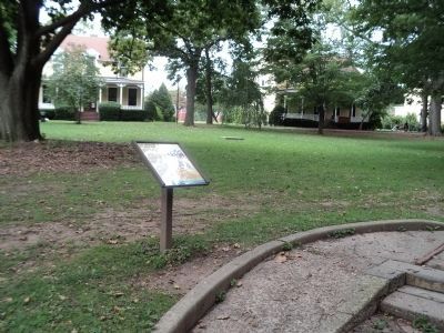 Marker in the Historic District image. Click for full size.