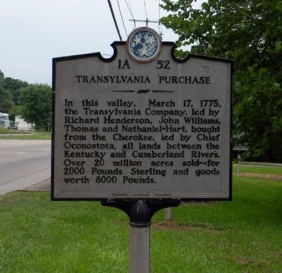 Transylvania Purchase Marker image. Click for full size.