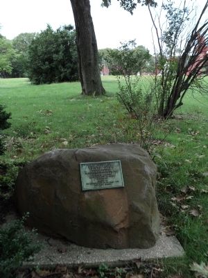 Evans Road Marker. Click for full size. Evans Road Marker image. Click for full size.