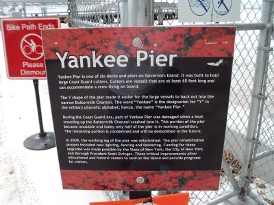 Yankee Pier Marker image. Click for full size.