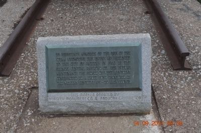 Iron Horse Memorial Marker image. Click for full size.