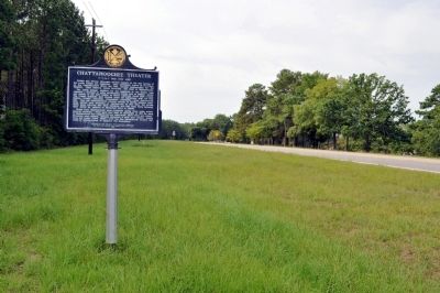 Oketeyeconne / Chattahoochee Theater Marker image. Click for full size.