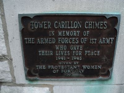 Tower Carillon Chimes Marker image. Click for full size.