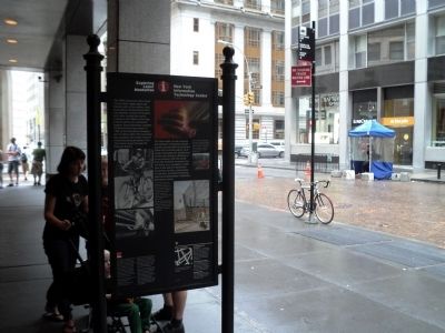 New York Information Technology Center Marker image. Click for full size.