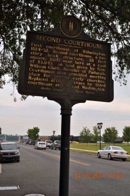 Second Courthouse Marker image. Click for full size.