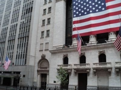 New York Stock Exchange Marker image. Click for full size.