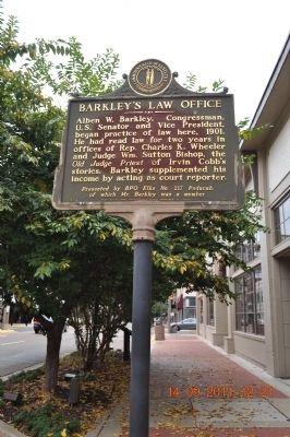 Barkley's Law Office Marker image. Click for full size.