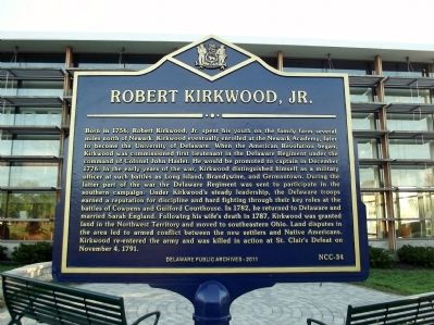 Robert Kirkwood, Jr. Marker image. Click for full size.