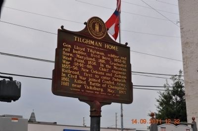 Tilghman Home Marker image. Click for full size.