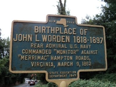 Birthplace of John L. Worden Marker image. Click for full size.