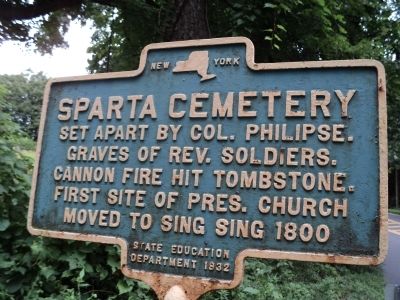 Sparta Cemetery Marker image. Click for full size.