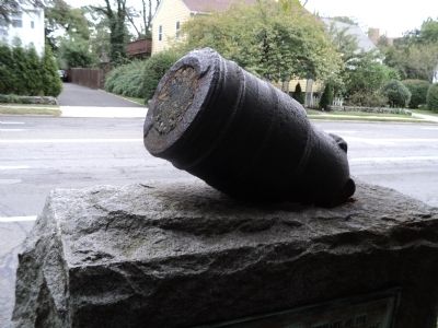 Closeup of Mortar on Monument image. Click for full size.