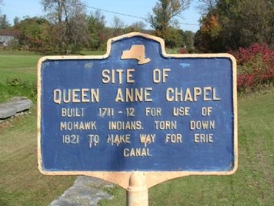 Site of Queen Anne Chapel Marker image. Click for full size.