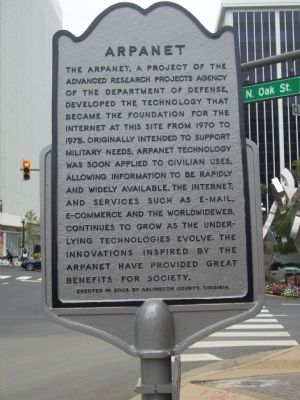 ARPANET Marker image. Click for full size.
