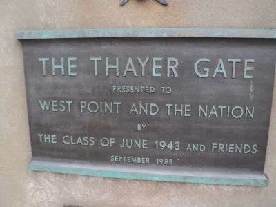 The Thayer Gate Marker image. Click for full size.