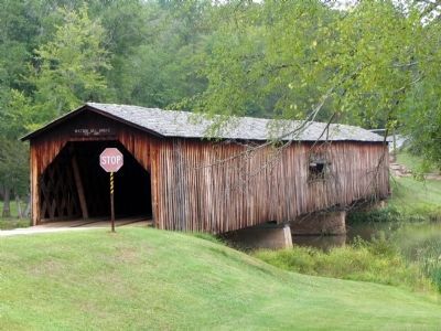 Watson Mill Covered Bridge image. Click for full size.