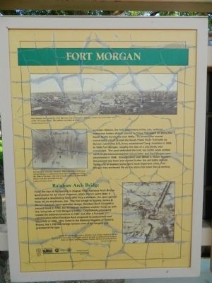 Fort Morgan Marker image. Click for full size.