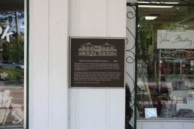 Ennes Arcade and Hotel Valencia 1926 Marker image. Click for full size.
