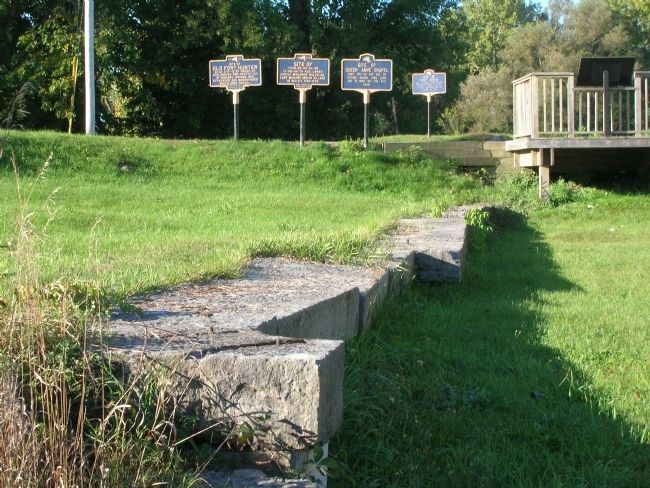 Site of Old Fort Hunter Marker image. Click for full size.