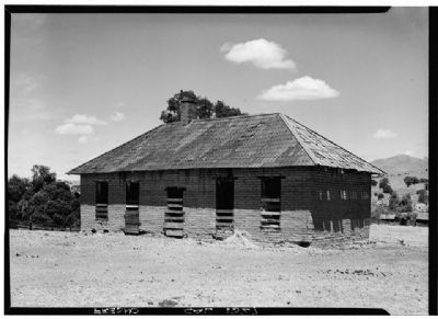 Fort Miller Hospital - Site of First School in Fresno County image. Click for full size.