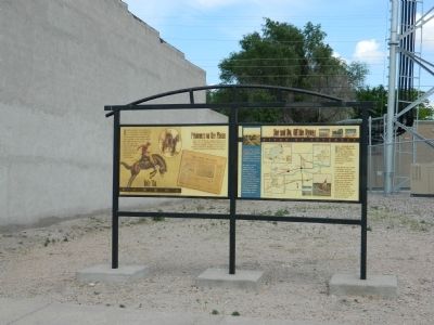 Prisoners on the Plains / Ride 'Em Cowboy Marker image. Click for full size.