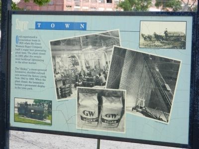 Sugar Town Marker image. Click for full size.