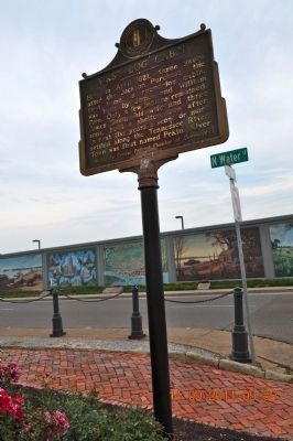 First Log Cabin Marker. Click for full size. First Log Cabin Marker image. Click for full size.