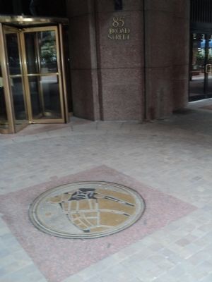Marker on Stone Street image. Click for full size.