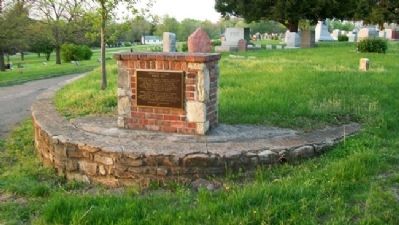 Crawford - Capper Burial Site Marker image. Click for full size.