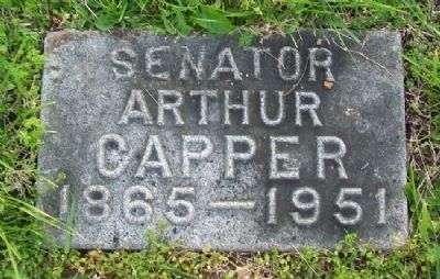 Arthur Capper Grave Marker image. Click for full size.