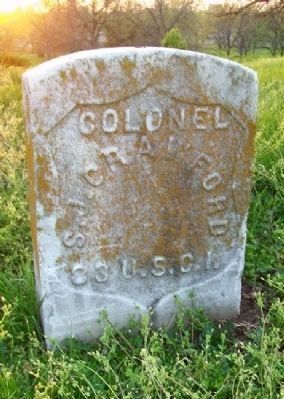 Samuel Crawford Military Grave Marker. Click for full size. Samuel Crawford Military Grave Marker image. Click for full size.
