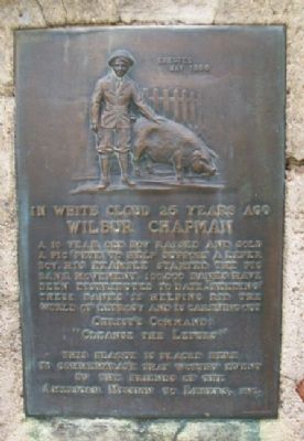 Wilbur Chapman Marker. Click for full size. Wilbur Chapman Marker image. Click for full size.