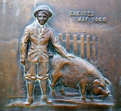 Wilbur Chapman Relief on Marker. Click for full size. Wilbur Chapman Relief on Marker image. Click for full size.