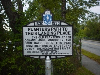 Planters Path to their Landing Place Marker image. Click for full size.