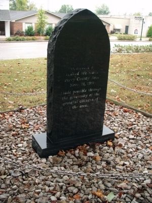 Obverse Side - - Veterans Memorial Marker. Click for full size. Obverse Side - - Veterans Memorial Marker image. Click for full size.