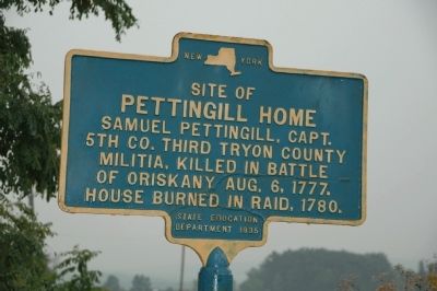 Pettengill Home Marker image. Click for more information.