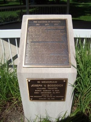 The Gazebos of Addison Marker image. Click for full size.
