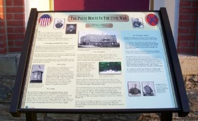 The Patee House In The Civil War Marker image. Click for full size.