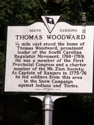 Thomas Woodward Marker image. Click for full size.