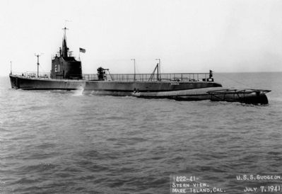 USS Gudgeon (SS-211) image. Click for full size.