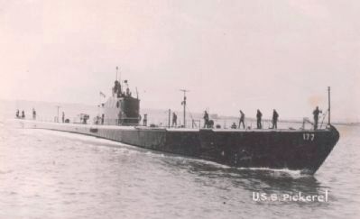 USS Pickerel (SS-177). Click for full size. USS Pickerel (SS-177) image. Click for full size.