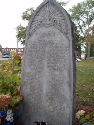 Perry County Indiana Honor Roll Memorial Marker image. Click for full size.