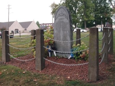 Other View - - Perry County Indiana Honor Roll Memorial Marker. Click for full size. Other View - - Perry County Indiana Honor Roll Memorial Marker image. Click for full size.